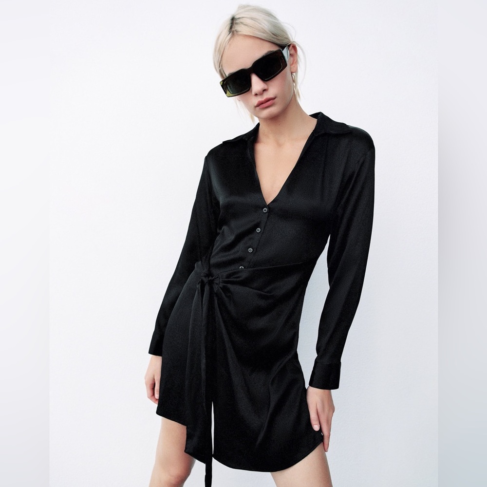 Zara Satin Dress